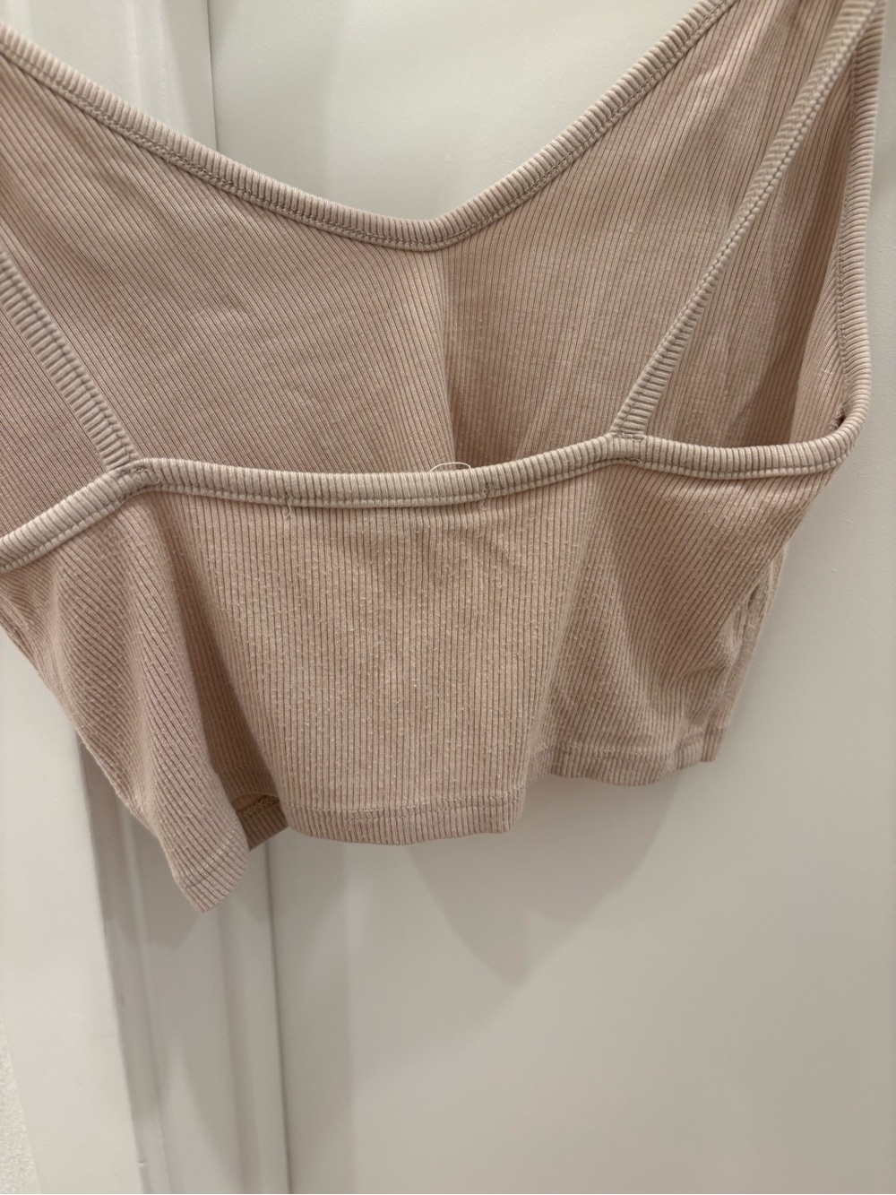 Joan brown crop strapy ribbed tank *Read* - Picture 8 of 10
